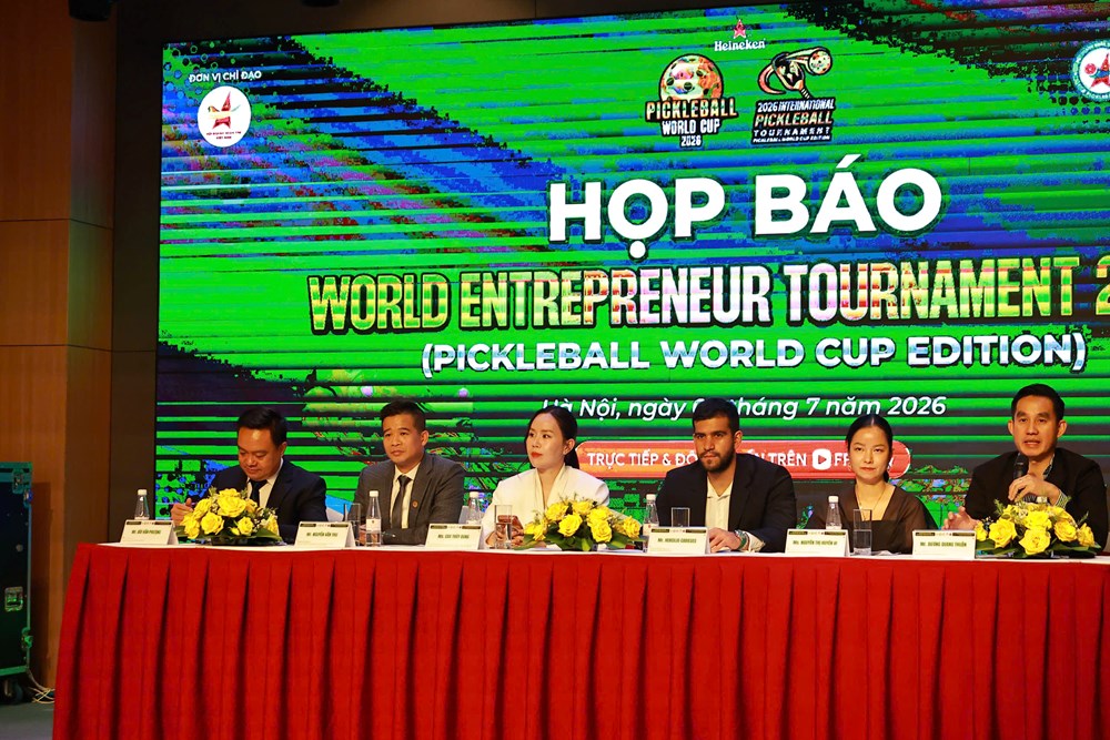 1.600 doanh nhân và VĐV dự Giải World Entrepreneur Tournament 2026 - ảnh 1