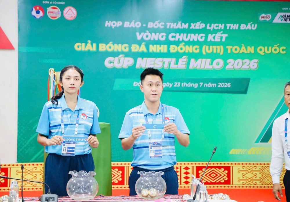 24 đội tranh tài tại Vòng chung kết Giải bóng đá Nhi đồng toàn quốc 2026 - ảnh 2