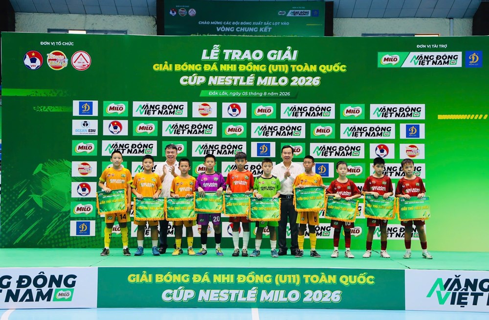 U11 CLB Hà Nội lần đầu vô địch Giải U11 toàn quốc - ảnh 3