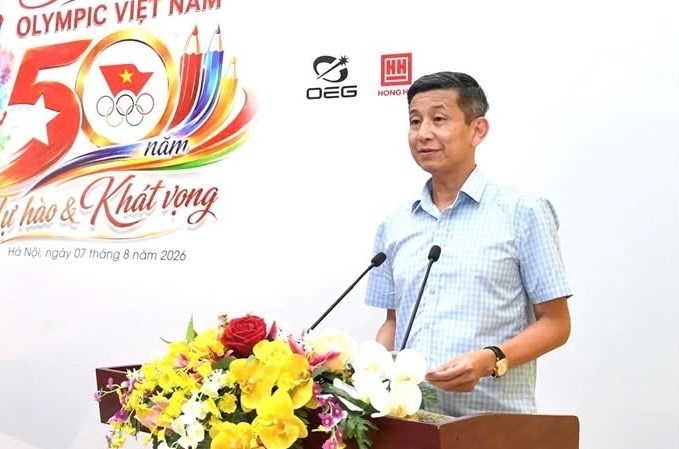 Trao giải cuộc thi vẽ tranh “Sắc màu Olympic Việt Nam - 50 năm tự hào & khát vọng” - ảnh 2