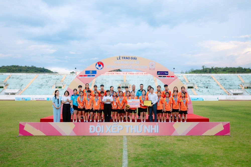 Bế mạc Giải bóng đá nữ vô địch U16 quốc gia 2026 - ảnh 2