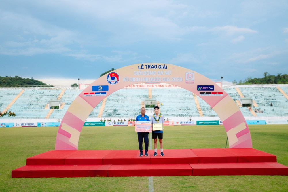 Bế mạc Giải bóng đá nữ vô địch U16 quốc gia 2026 - ảnh 3