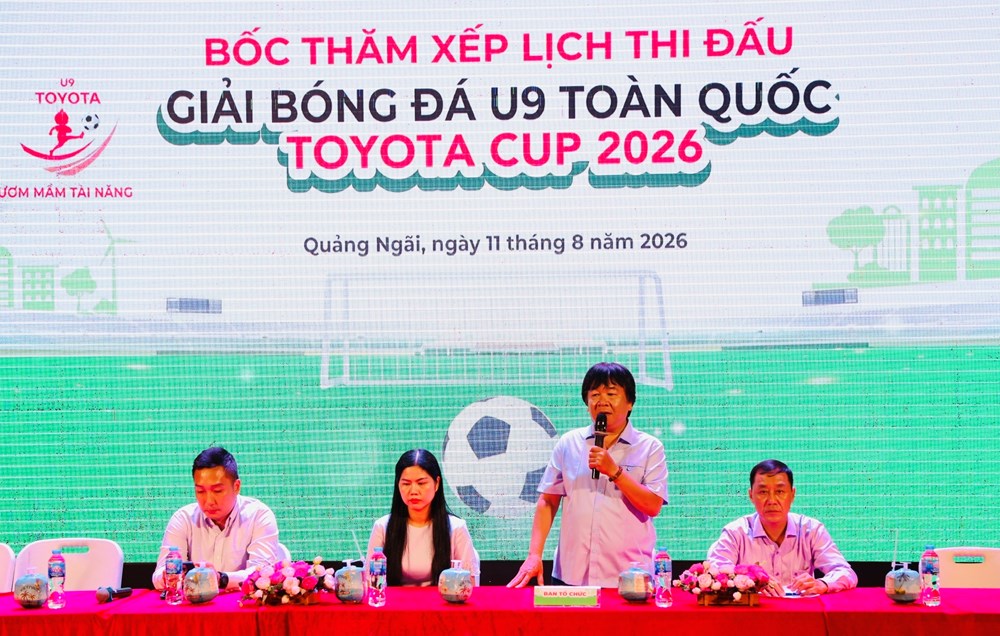 Lộ diện bảng “tử thần” tại Giải bóng đá U9 toàn quốc Toyota Cup - ảnh 2