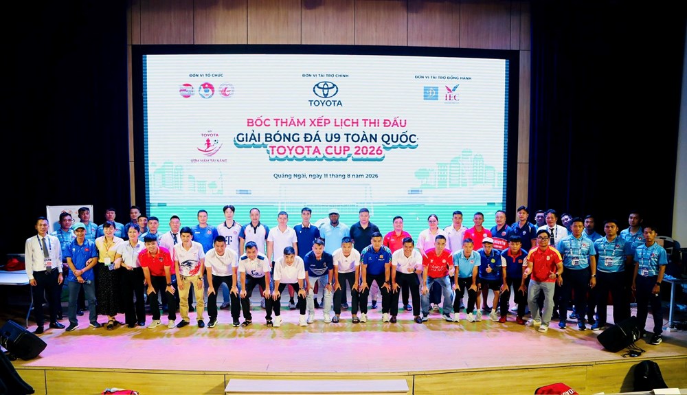 Lộ diện bảng “tử thần” tại Giải bóng đá U9 toàn quốc Toyota Cup - ảnh 3