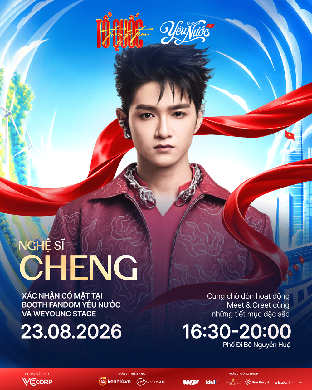 S.T Sơn Thạch, Cheng, Cody Nam Võ cùng dàn nghệ sĩ đổ bộ Fandom Yêu Nước - ảnh 2