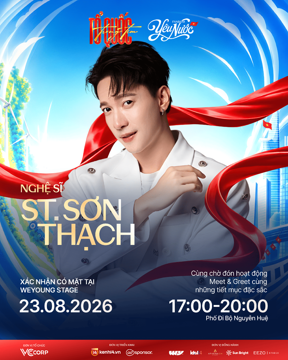 S.T Sơn Thạch, Cheng, Cody Nam Võ cùng dàn nghệ sĩ đổ bộ Fandom Yêu Nước - ảnh 1