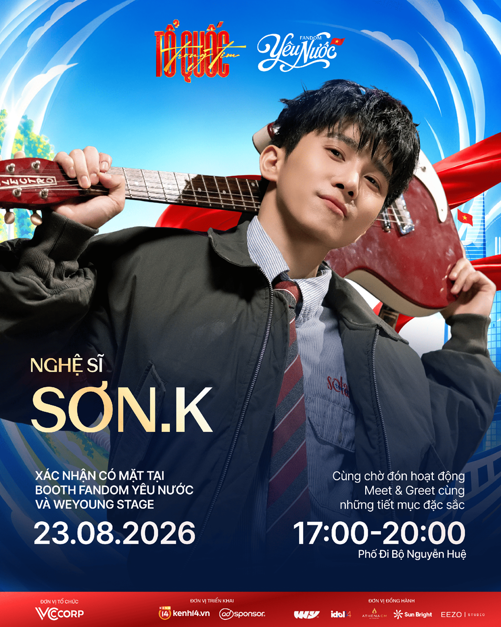 S.T Sơn Thạch, Cheng, Cody Nam Võ cùng dàn nghệ sĩ đổ bộ Fandom Yêu Nước - ảnh 3