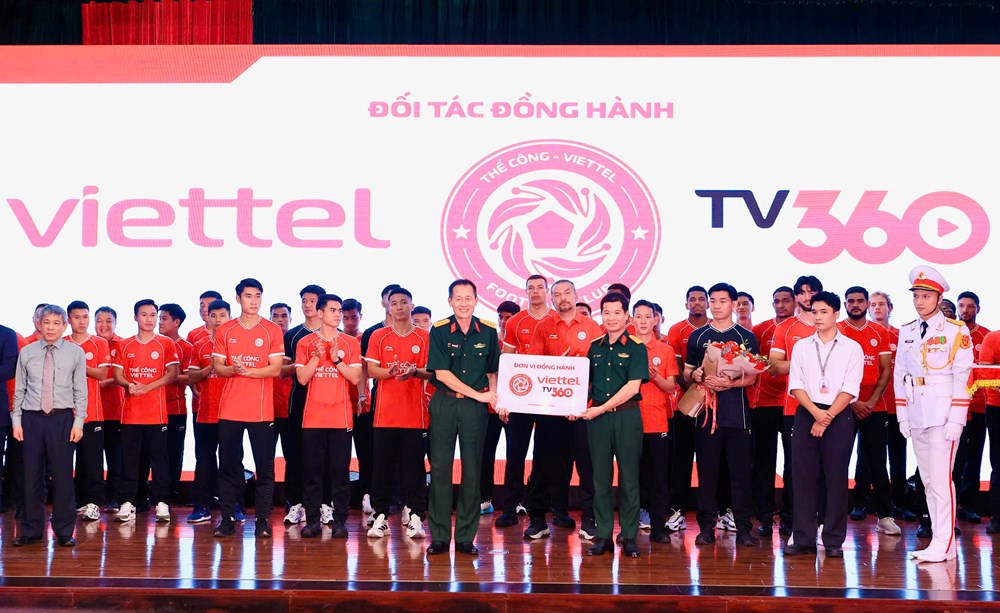 Thể Công - Viettel ra mắt 11 tân binh, đặt mục tiêu vô địch V.League 2026/27 - ảnh 1