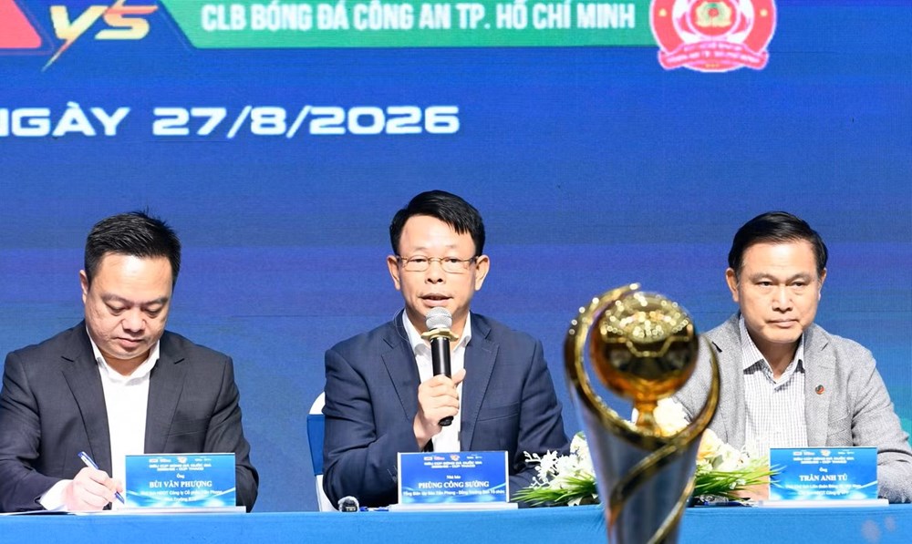 Siêu Cúp quốc gia diễn ra vào ngày 30.8 - ảnh 1