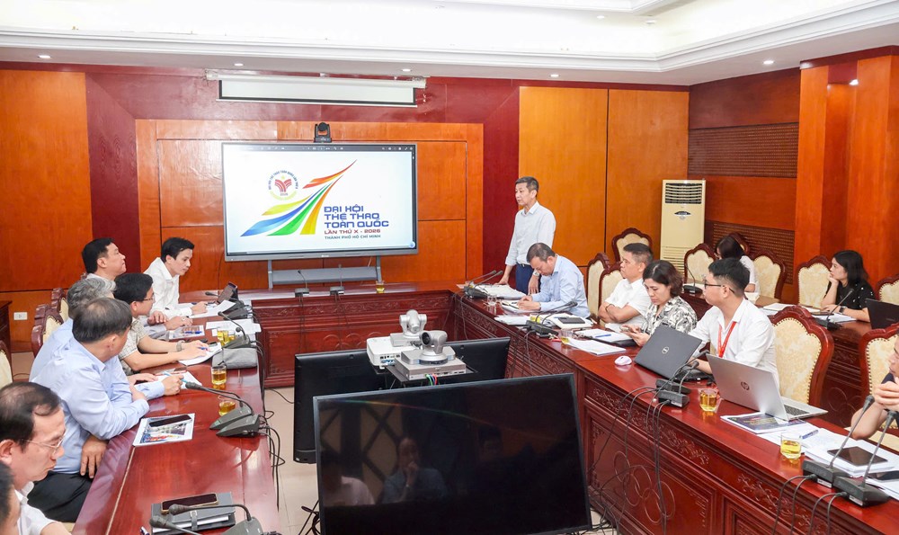 Đại hội Thể thao toàn quốc 2026: Tăng tốc chuẩn bị, bảo đảm liên thông trong vận hành số - ảnh 4