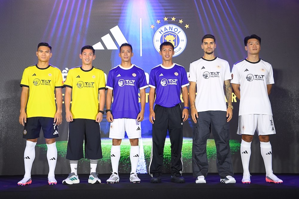 Hà Nội FC tổ chức lễ xuất quân và công bố hợp tác với adidas - ảnh 4