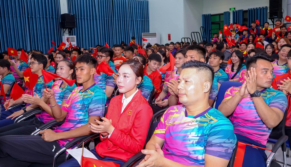 Tiếp lửa cho Đoàn Thể thao Việt Nam trước thềm ASIAD 20 - ảnh 2