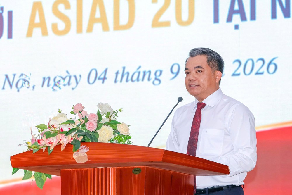 Tiếp lửa cho Đoàn Thể thao Việt Nam trước thềm ASIAD 20 - ảnh 1