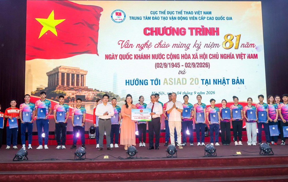 Tiếp lửa cho Đoàn Thể thao Việt Nam trước thềm ASIAD 20 - ảnh 4