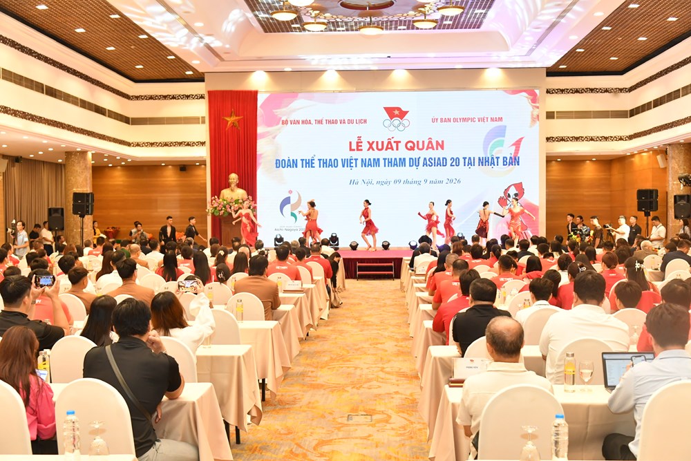 Phó Thủ tướng Phạm Thị Thanh Trà dự Lễ xuất quân Đoàn Thể thao Việt Nam dự Asian Games 20 - ảnh 2