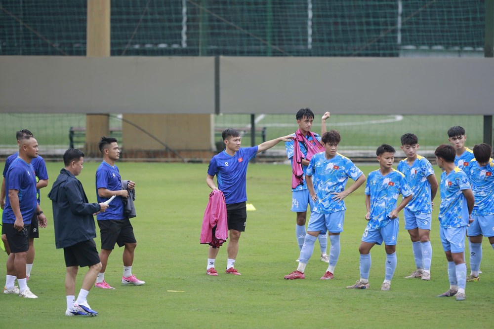 U16 Việt Nam tăng tốc chuẩn bị cho giải quốc tế tại Trung Quốc - ảnh 2