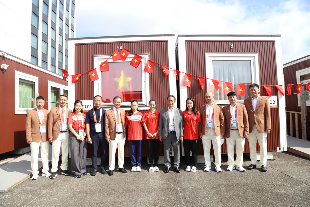 Thứ trưởng Hoàng Đạo Cương kiểm tra nơi ăn, ở của Đoàn Thể thao Việt Nam tại ASIAD 20 - ảnh 3