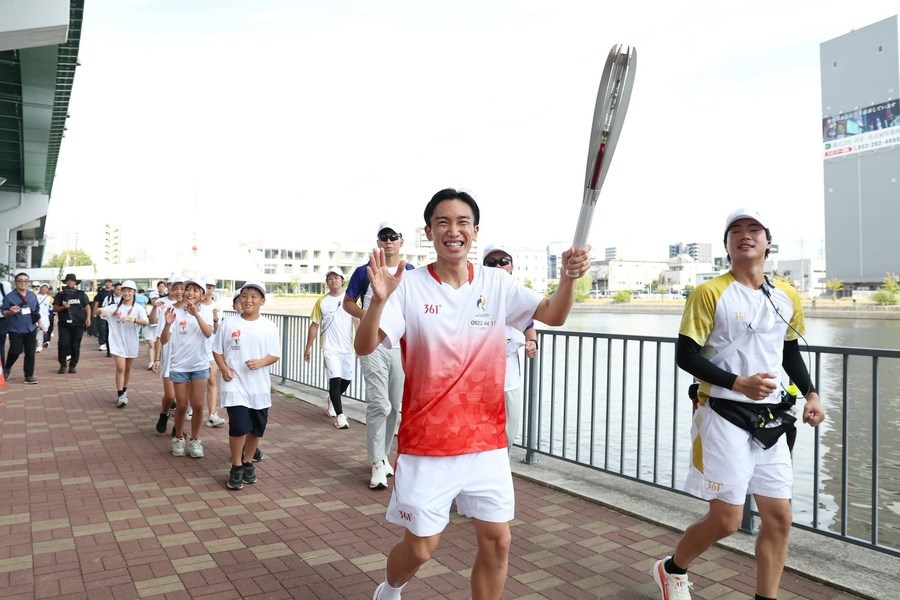 Hành trình ngọn lửa ASIAD 20 trước giờ khai mạc - ảnh 1
