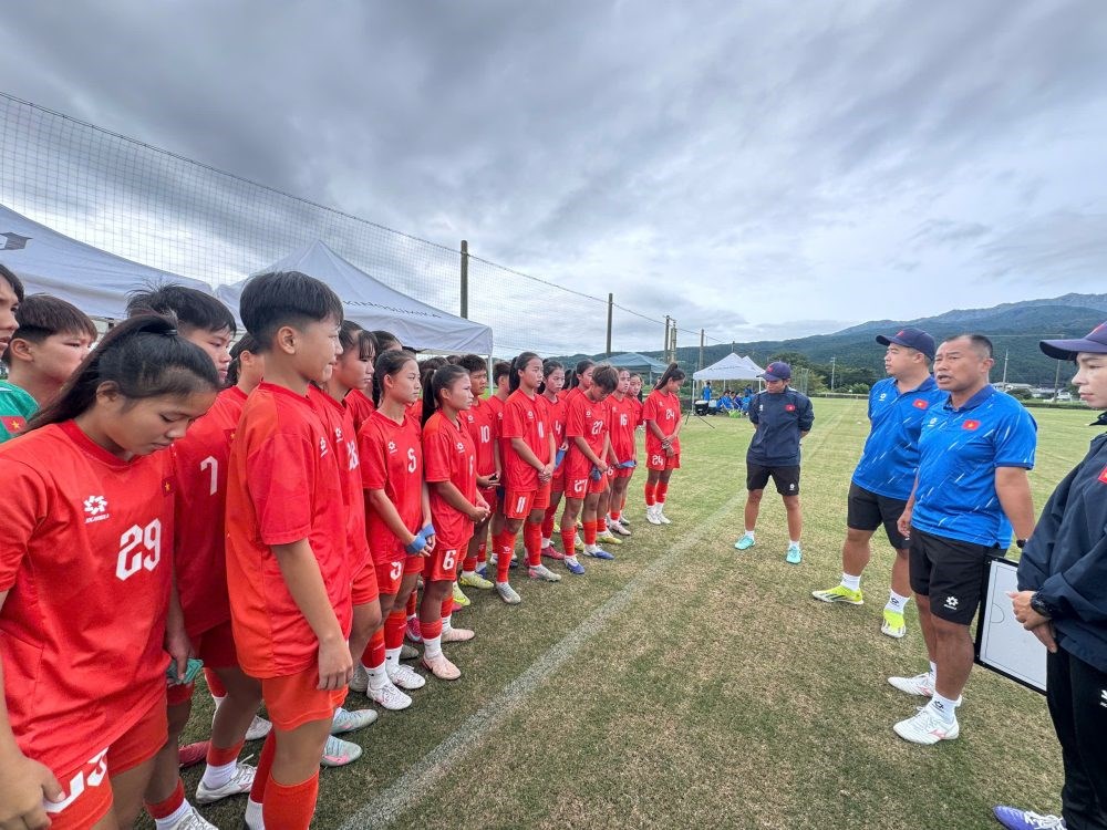 U17 nữ Việt Nam khép lại chuyến tập huấn tại Nhật Bản, hướng tới vòng loại châu Á - ảnh 2