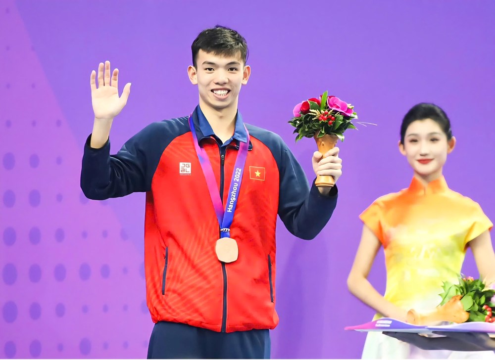 Hôm nay, kình ngư Nguyễn Huy Hoàng vào cuộc tại ASIAD 20 - ảnh 1
