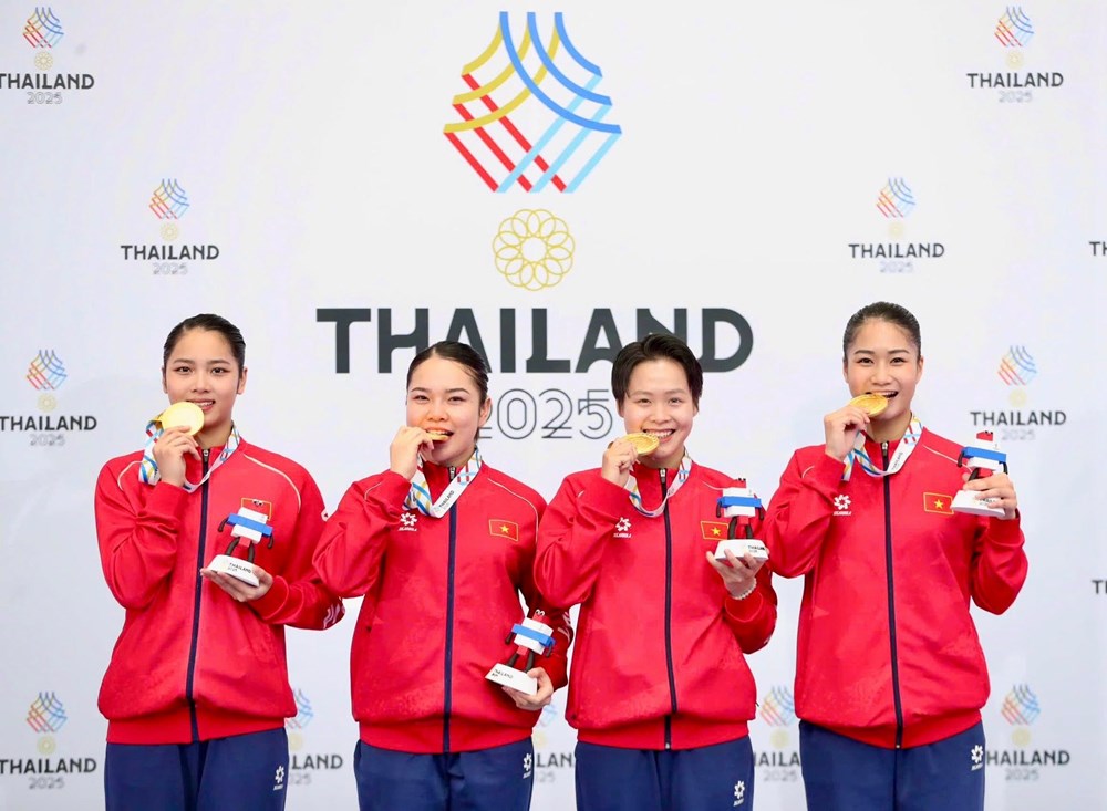 Võ sĩ Nguyễn Ngọc Trâm cùng đồng đội bước vào hành trình bảo vệ HCV ASIAD - ảnh 1