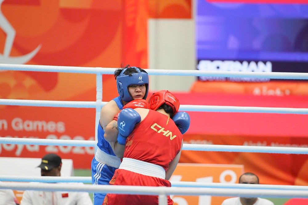 Lưu Diễm Quỳnh giành HCĐ Boxing tại ASIAD 20 - ảnh 1