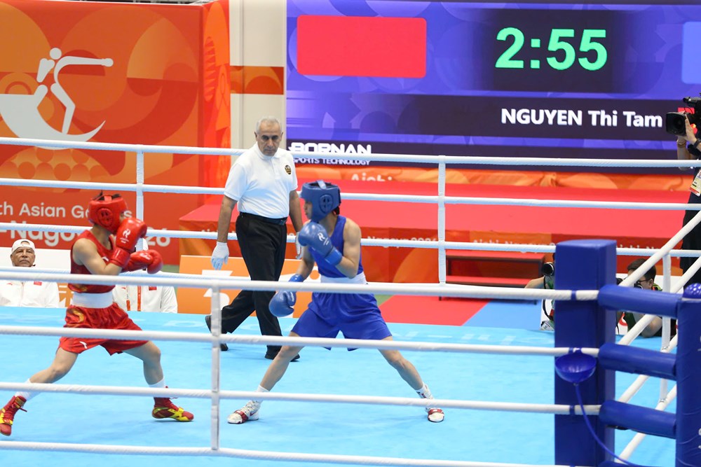 Không vượt qua nhà vô địch Olympic, Nguyễn Thị Tâm giành HCB ASIAD 20 - ảnh 1