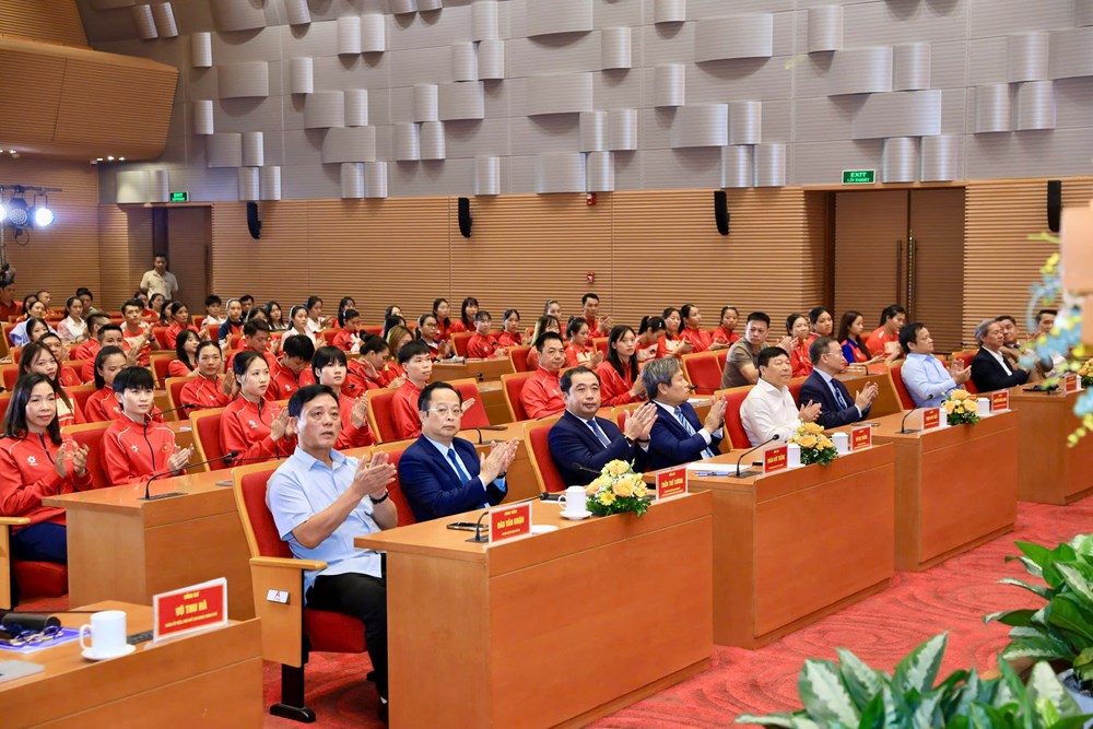 Hà Nội tuyên dương, khen thưởng HLV, VĐV đạt thành tích xuất sắc tại ASIAD 20 - ảnh 1