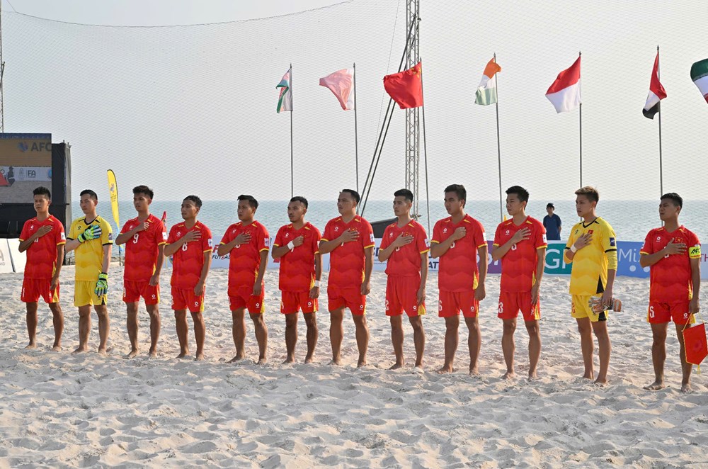 Tuyển bóng đá bãi biển Việt Nam chuẩn bị tranh tài tại giải châu Á 2026 - ảnh 1