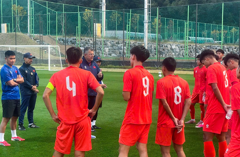 U17 Việt Nam thắng 5-0 trước U17 Cheonan FC, tạo đà hướng tới World Cup - ảnh 2