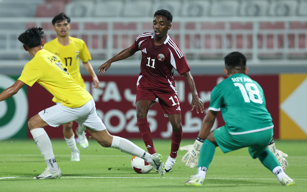U23 Qatar mang dàn cầu thủ cao lớn đến Gia Lai VTV Cup 2026 - ảnh 1