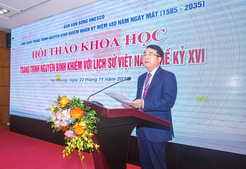 Hải Phòng: Hội thảo “Trạng Trình Nguyễn Bỉnh Khiêm với lịch sử Việt Nam thế kỷ XVI” - ảnh 3