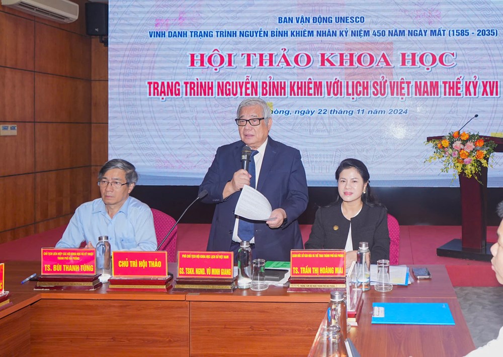 Hải Phòng: Hội thảo “Trạng Trình Nguyễn Bỉnh Khiêm với lịch sử Việt Nam thế kỷ XVI” - ảnh 1