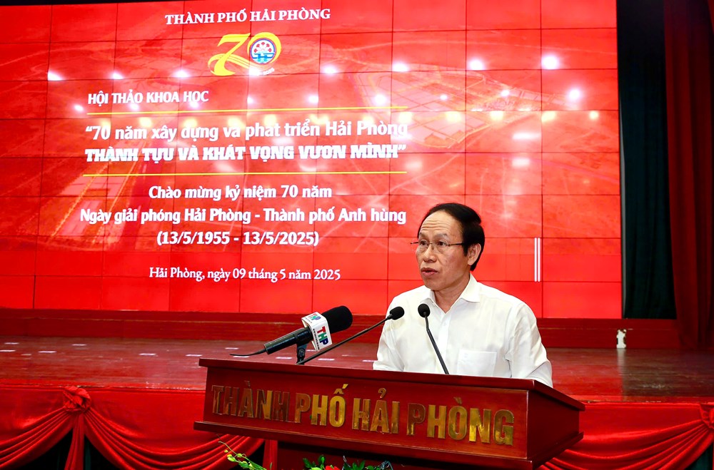 Hội thảo Khoa học 70 năm xây dựng và phát triển Hải Phòng - ảnh 2
