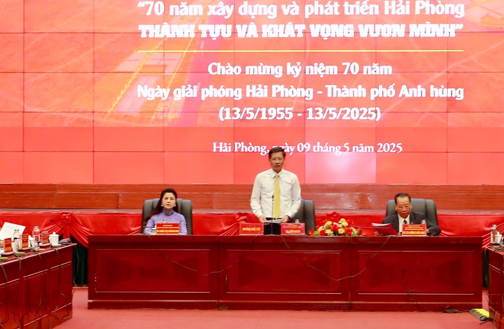 Hội thảo Khoa học 70 năm xây dựng và phát triển Hải Phòng - ảnh 1