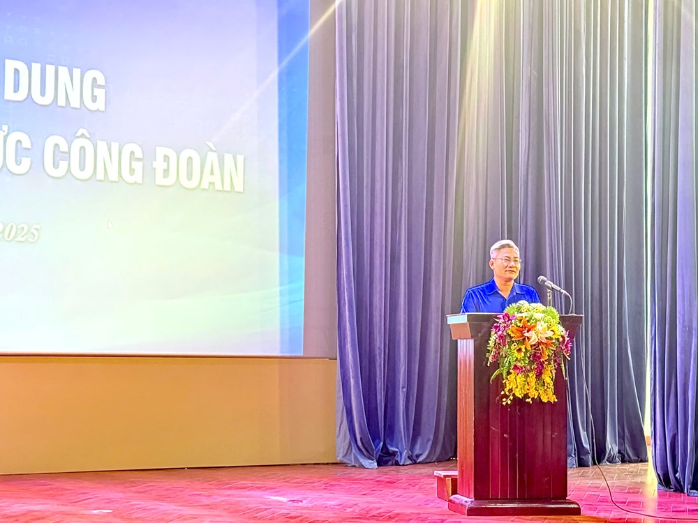 Hội nghị triển khai một số nội dung sắp xếp tổ chức Công đoàn - ảnh 1