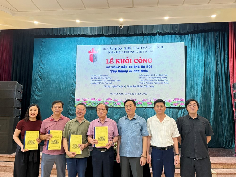 Nhà hát Tuồng Việt Nam khởi công dựng vở tuồng hiện đại “Dấu thiêng Hà Nội” - ảnh 2