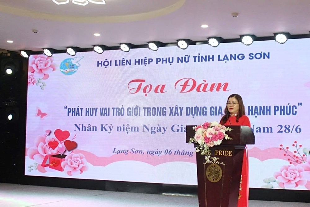 Tọa đàm “Phát huy vai trò giới trong xây dựng gia đình hạnh phúc” - ảnh 1