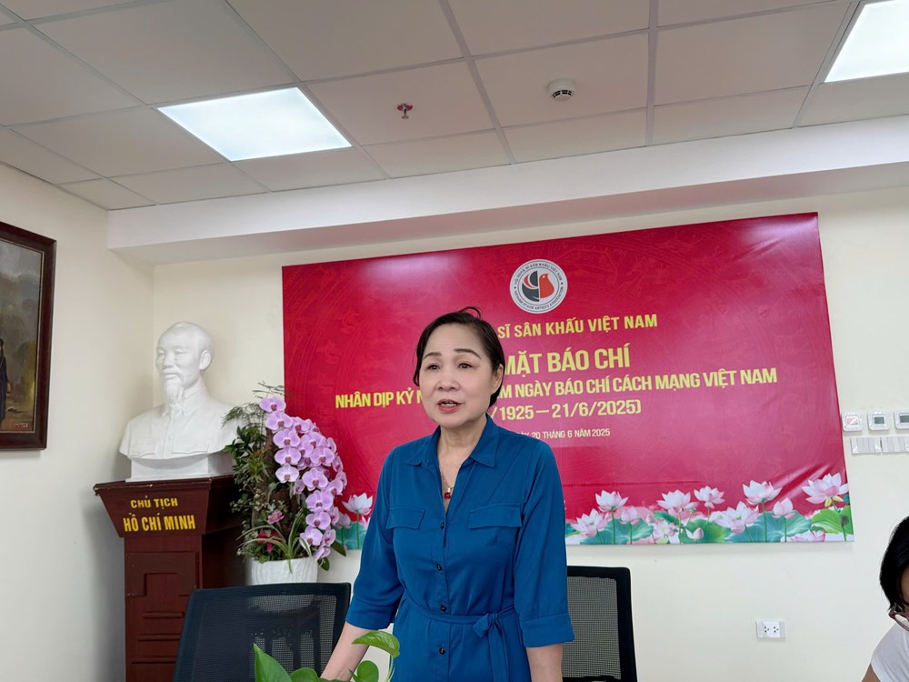Chủ tịch Hội Nghệ sĩ Sân khấu Việt Nam: Báo chí đã tiếp lửa cho những hành trình sáng tạo của sân khấu - ảnh 1