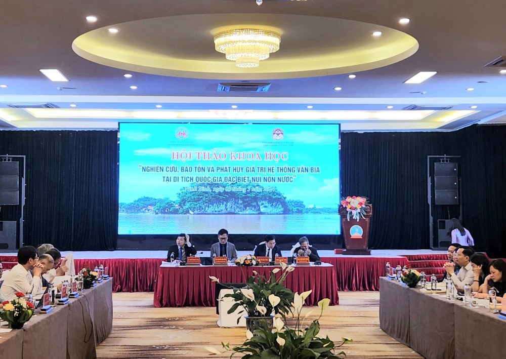 Bảo tồn và phát huy giá trị hệ thống văn bia tại Di tích quốc gia đặc biệt núi Non Nước - ảnh 1