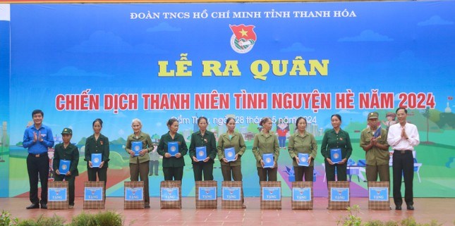 Thanh Hoá ra quân Chiến dịch thanh niên tình nguyện hè năm 2024 - ảnh 2