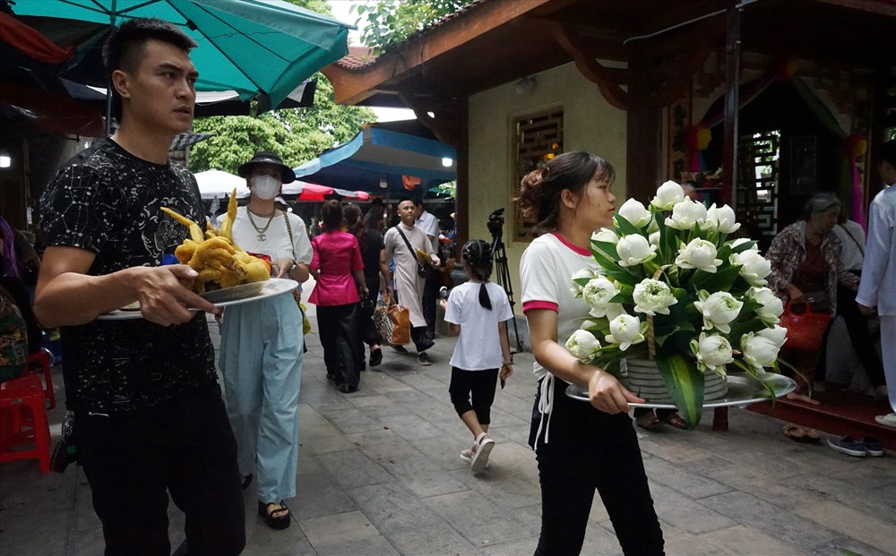 Khai hội đền Hàn Sơn - đền Ba Bông - ảnh 6