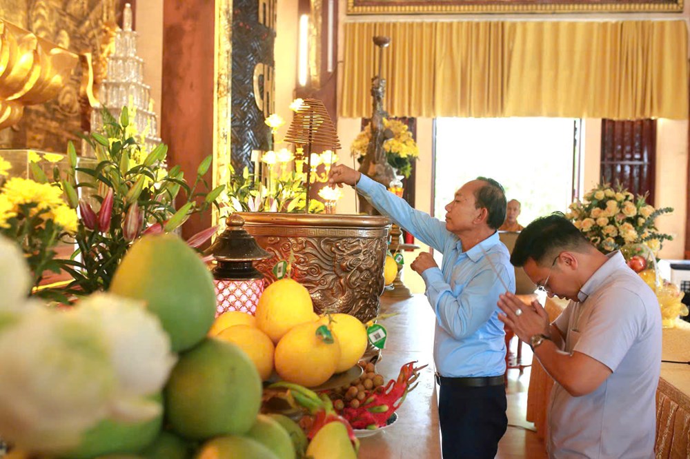 Đoàn cán bộ Văn phòng Bộ Thông tin, Văn hóa và Du lịch Lào thăm và làm việc tại Thanh Hoá - ảnh 3