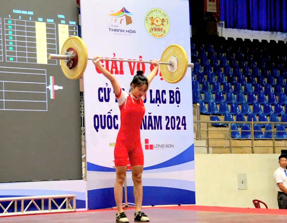 Khởi tranh Giải vô địch Cử tạ CLB quốc gia năm 2024 - ảnh 1