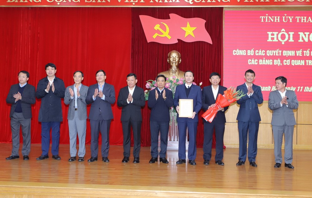 Thanh Hoá thành lập 2 Đảng bộ, hợp nhất 2 Ban - ảnh 2