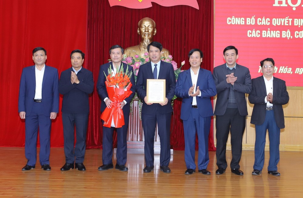 Thanh Hoá thành lập 2 Đảng bộ, hợp nhất 2 Ban - ảnh 3