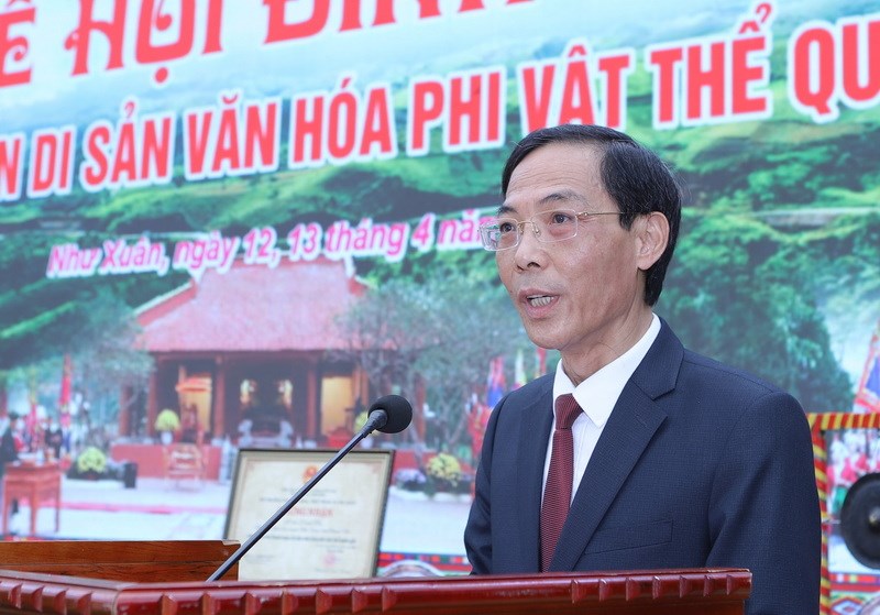 Đón Bằng công nhận Lễ hội Đình Thi là Di sản văn hóa phi vật thể quốc gia - ảnh 2