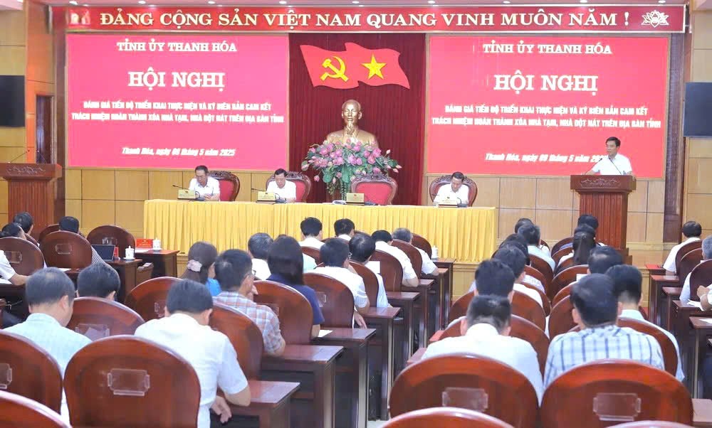Thanh Hóa cam kết hoàn thành xóa nhà tạm, nhà dột nát trong tháng 10.2025 - ảnh 1