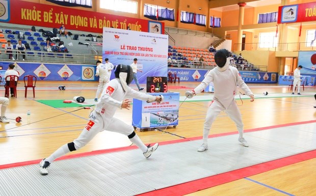 Gần 250 kiếm thủ tranh tài tại Giải Vô địch trẻ Đấu kiếm quốc gia 2025 - ảnh 2
