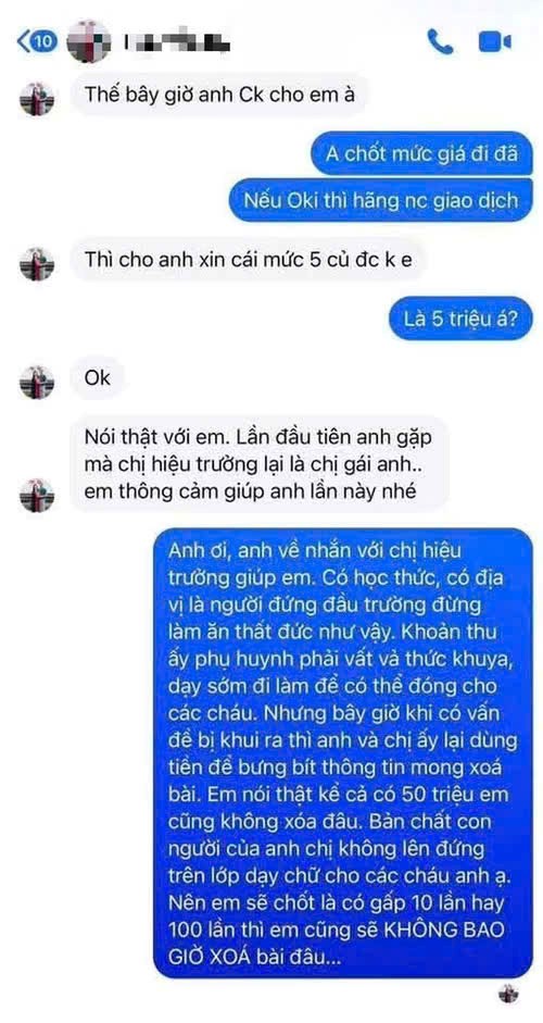Lùm xùm khoản thu gần 200 triệu tại Trường Tiểu học Hải Thanh A (Thanh Hoá): Tin nhắn chi tiền và những câu hỏi chưa lời đáp - ảnh 1